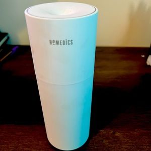 Homedics Total Comfort Rechargeable Personal Ultrasonic Humidifier, White